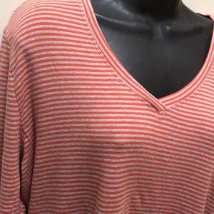 Eddie Bauer Long sleeve striped basic xl